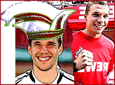 Lukas_Podolski Eklat Kölner Karneval Rote Funken