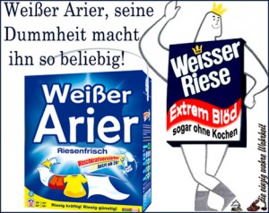 Gratis shirt für Nazis Waschmittel