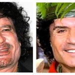 Gaddafi sieht Costa Cordalis zum verwechseln ähnlich