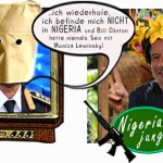 Der libysche Ex Diktator Gaddafi soll sich in Nigeria aufhalten