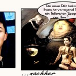 Jabba der Hutte oder Kim Jong Un. Neues Staatsoberhaupt in Nordkorea.