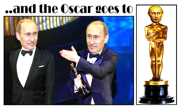 Oscarverleihung 2012an Vladimir Putin