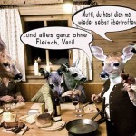 Fleischlose Ernährung gehört heute auch in Jagdstuben zum guten Ton
