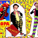Clown Länder Duell zwischen Italien Deutschland